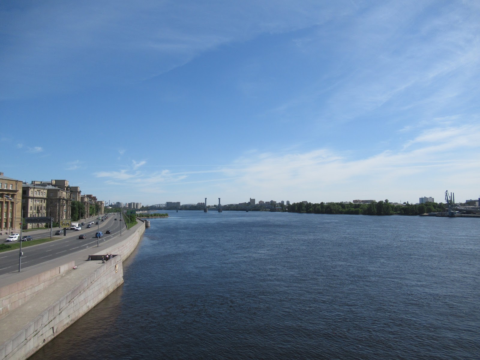 Мост Александра Невского в Санкт-Петербурге